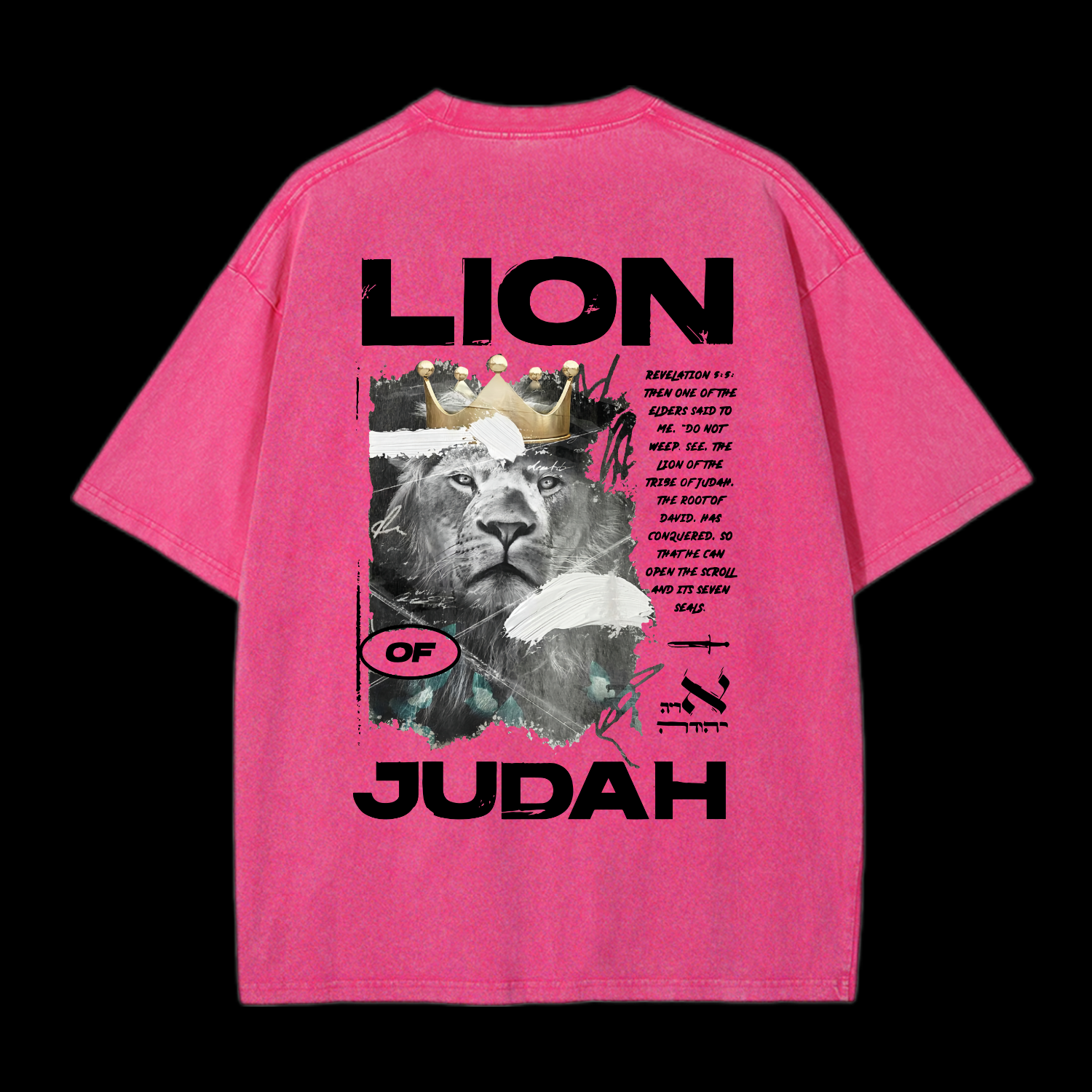 Lion Of Judah Washed T-Shirt