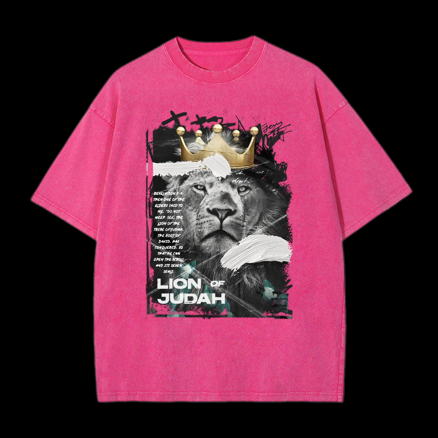Lion Of Judah Washed T-Shirt