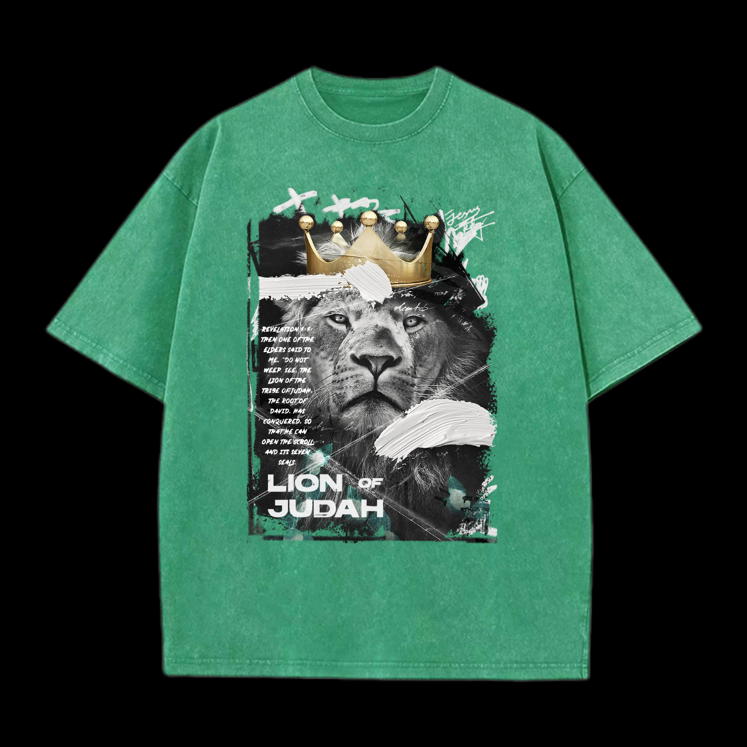 Lion Of Judah Washed T-Shirt