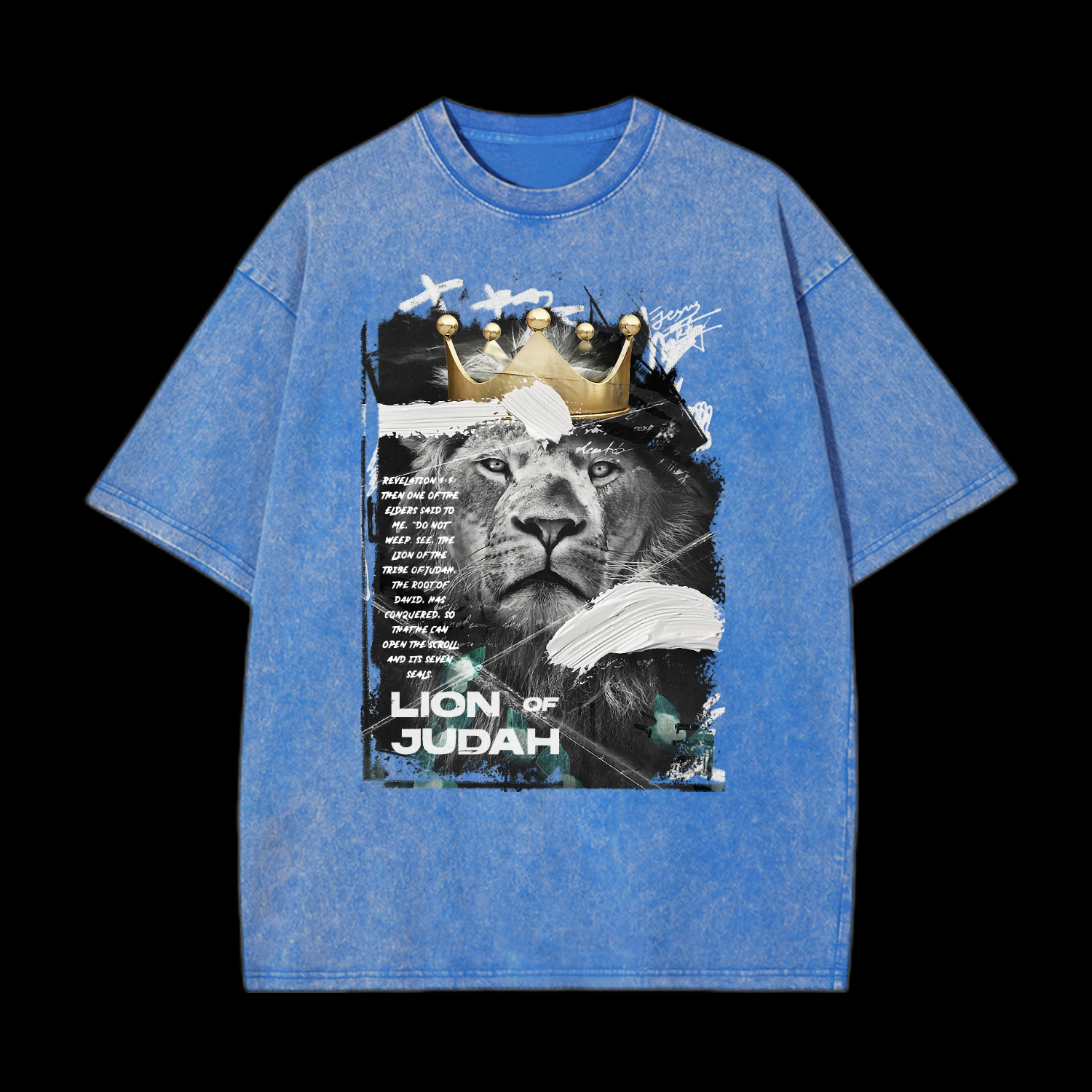 Lion Of Judah Washed T-Shirt