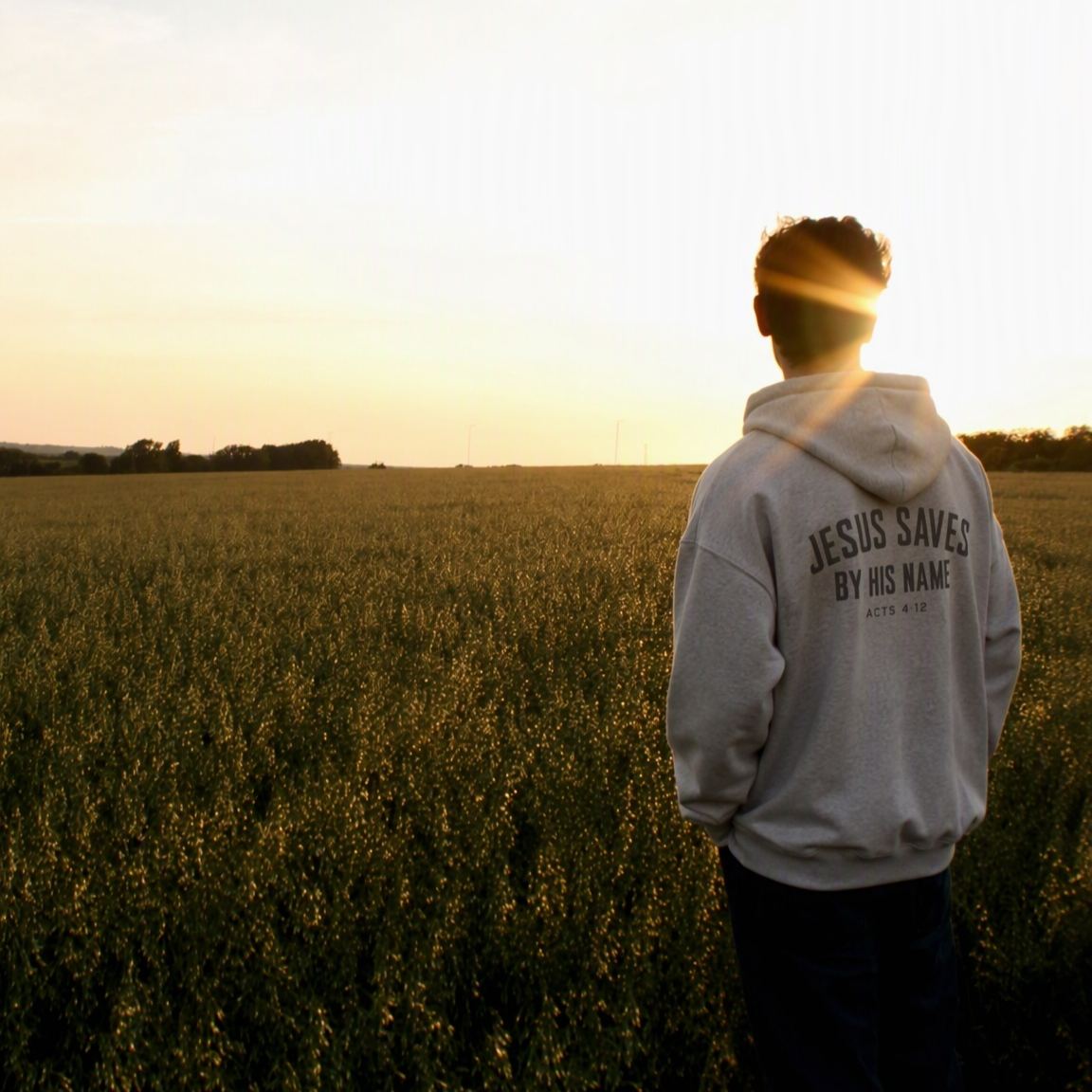 Jesus Saves Cotton Classic Hoodie