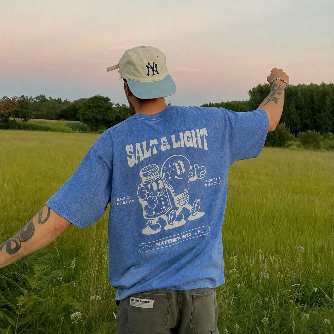 Salt & Light Washed T-Shirt