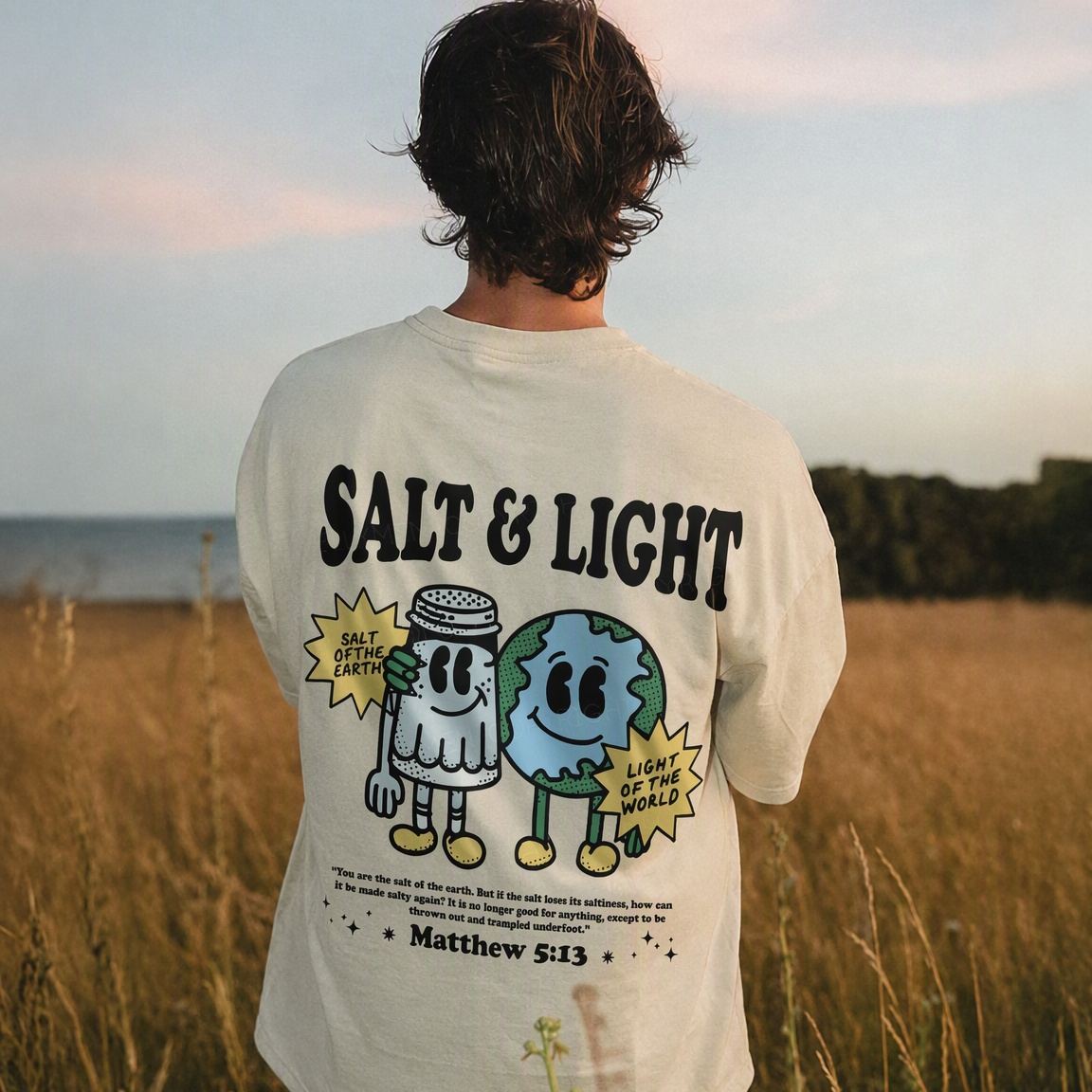 Salt & Light Washed T-Shirt