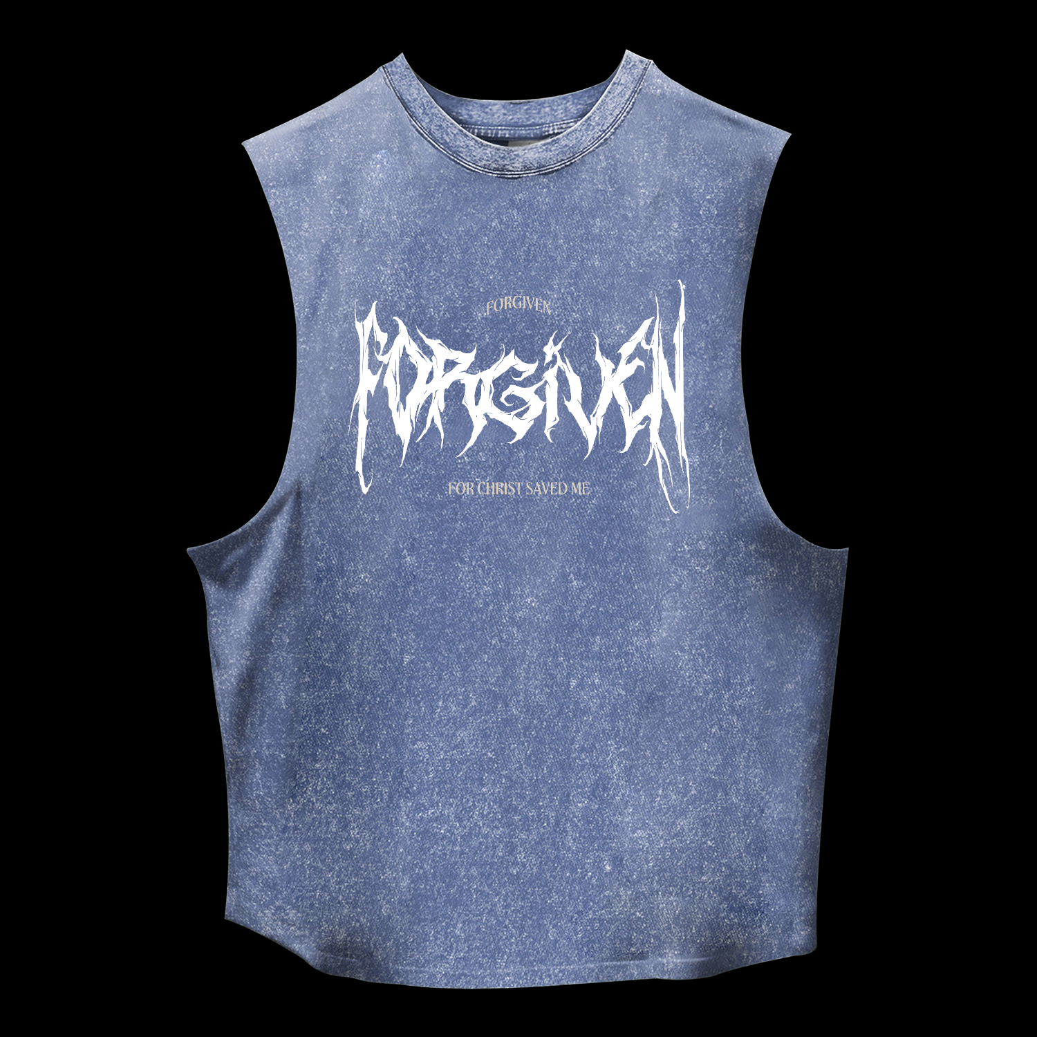 Forgiven For Christ Saved Me Washed Tank
