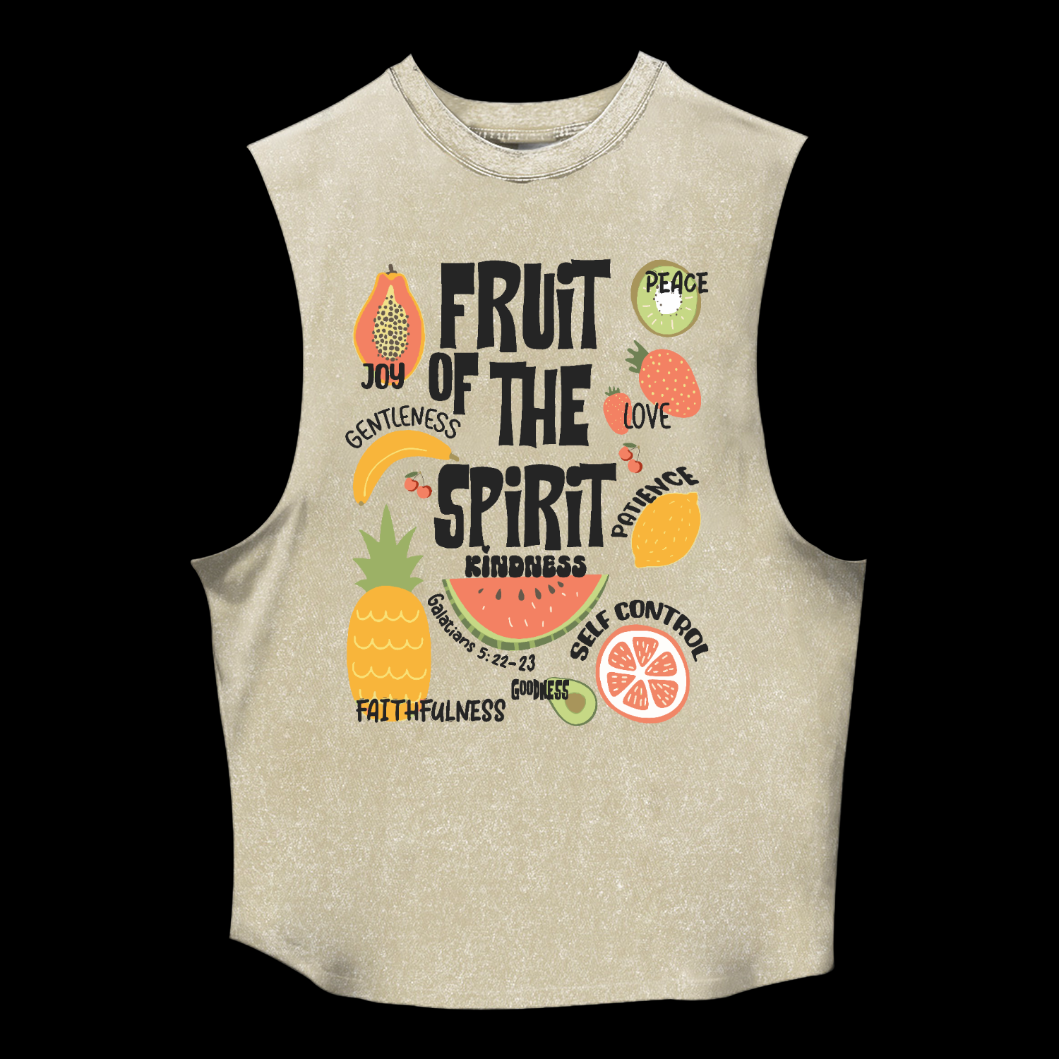 Fruit Of The Spirit Washed Tank