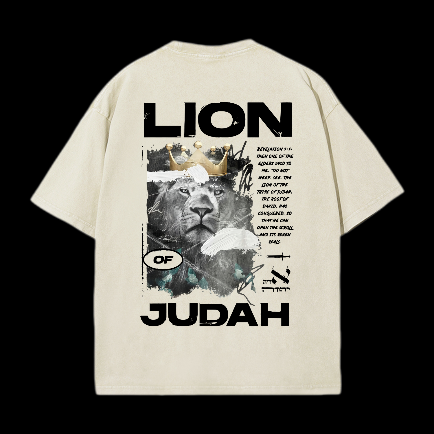 Lion Of Judah Washed T-Shirt