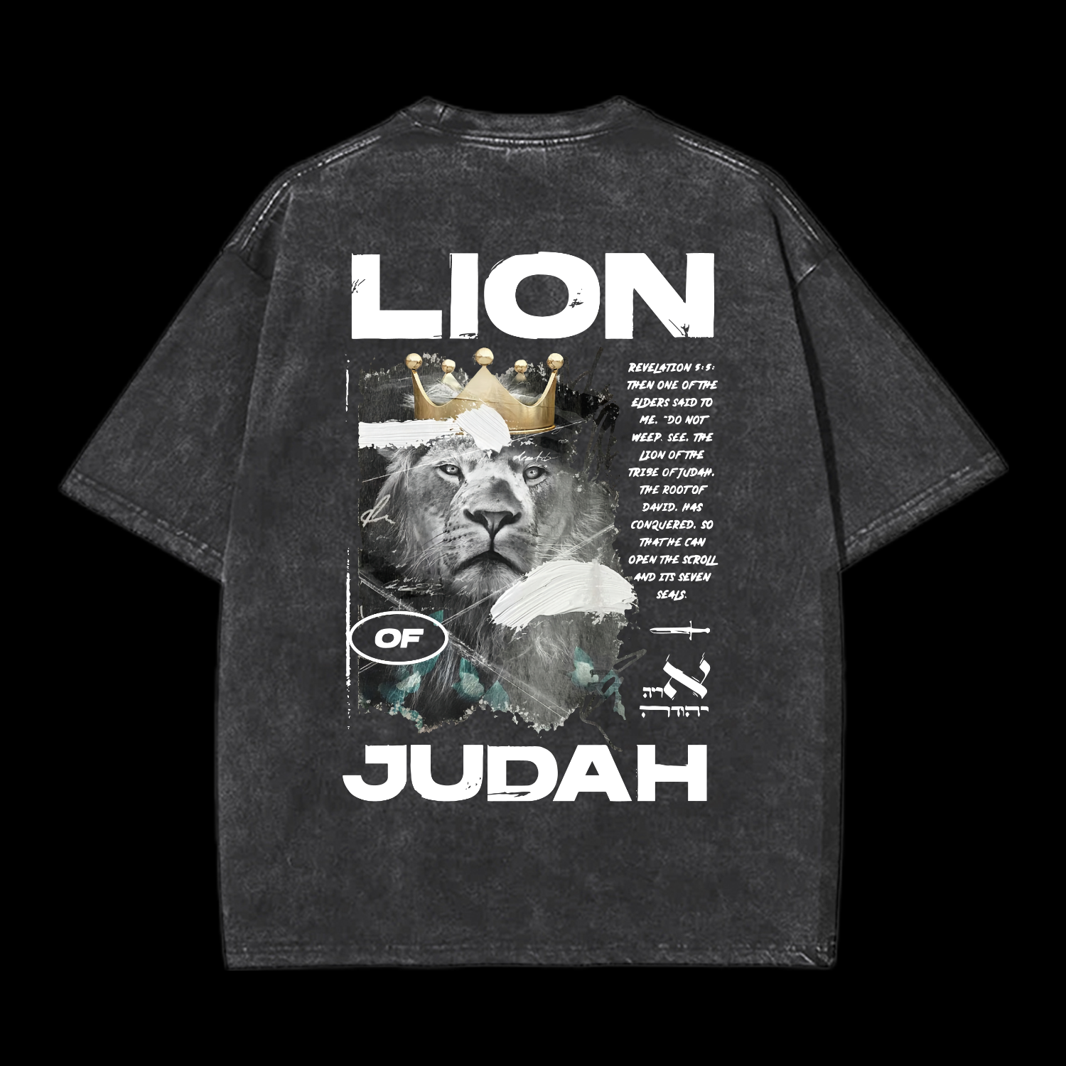 Lion Of Judah Washed T-Shirt