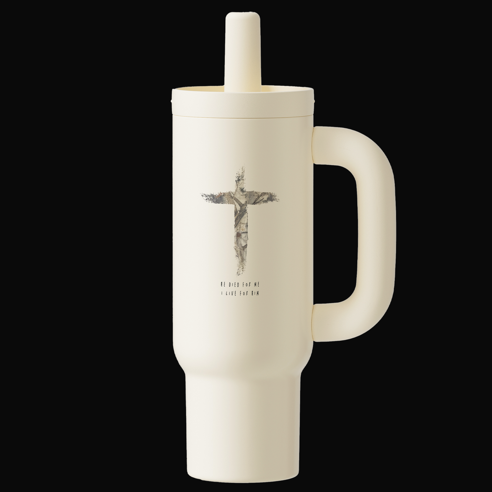 He Died For Me Stainless Steel Tumbler