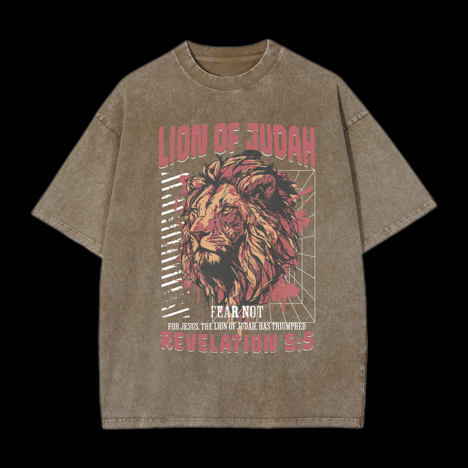 Lion Of Judah Washed T-Shirt