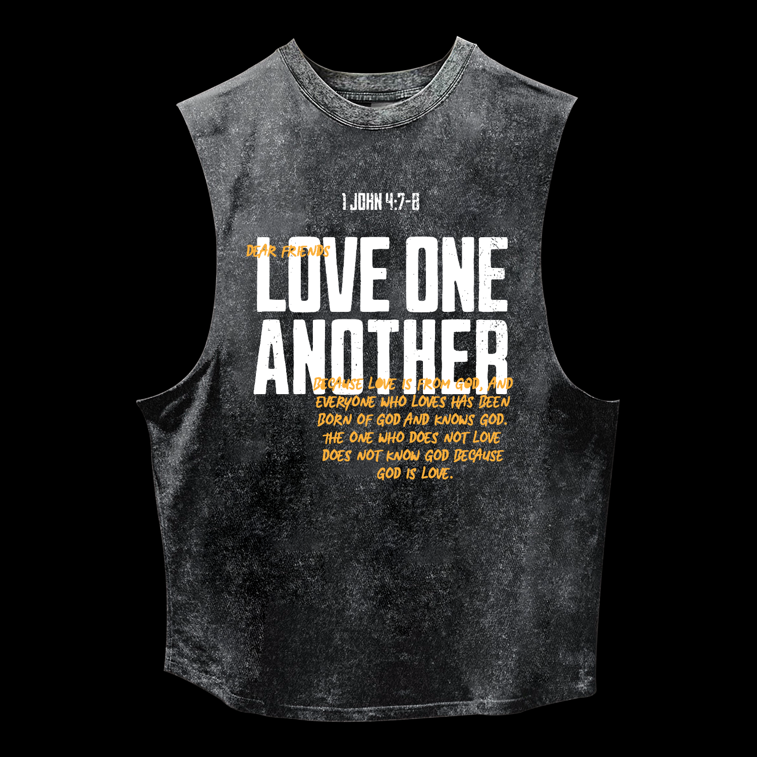 Love One Another Washed Tank