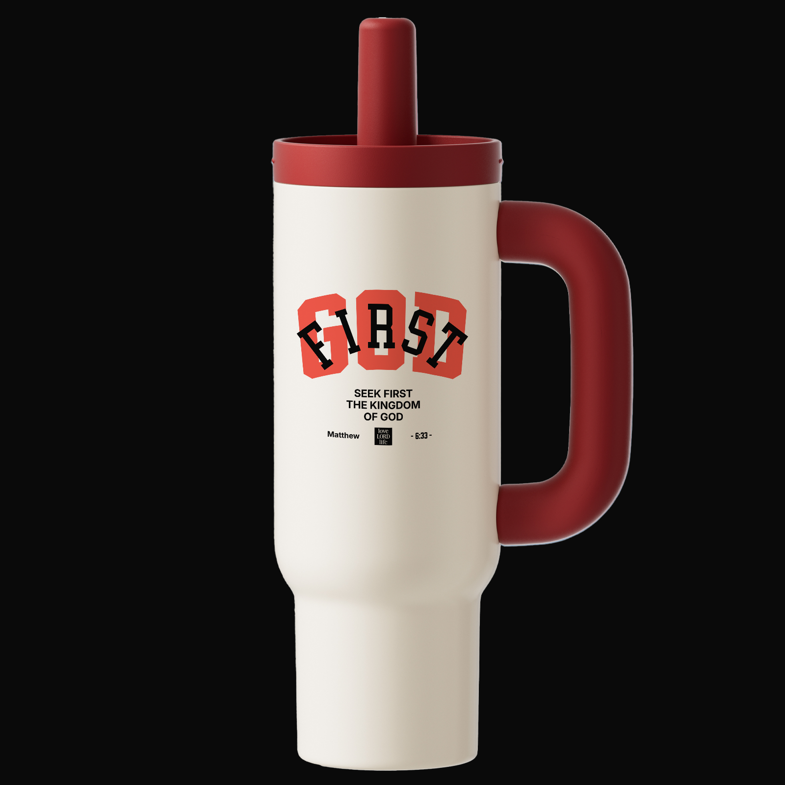 God First Stainless Steel Tumbler