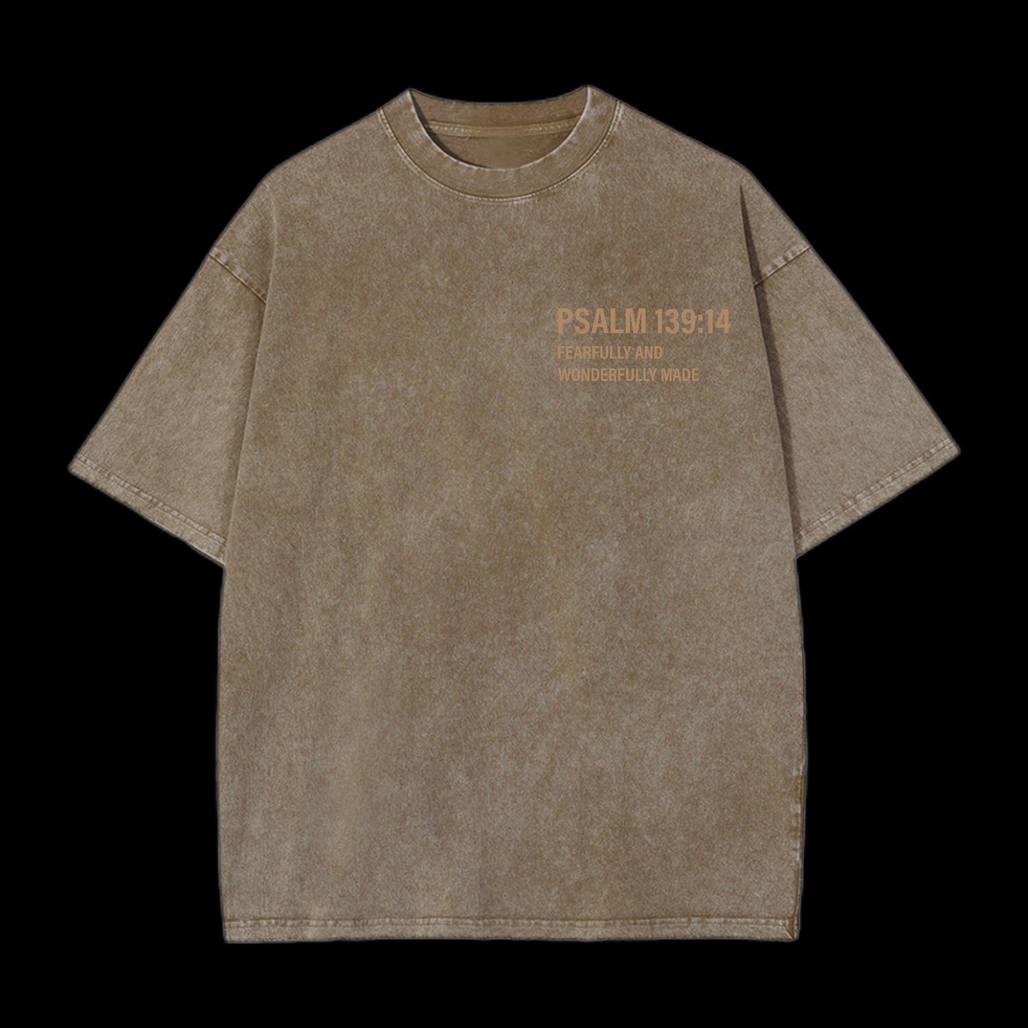 God's Work Psalm 139:14 Washed T-Shirt