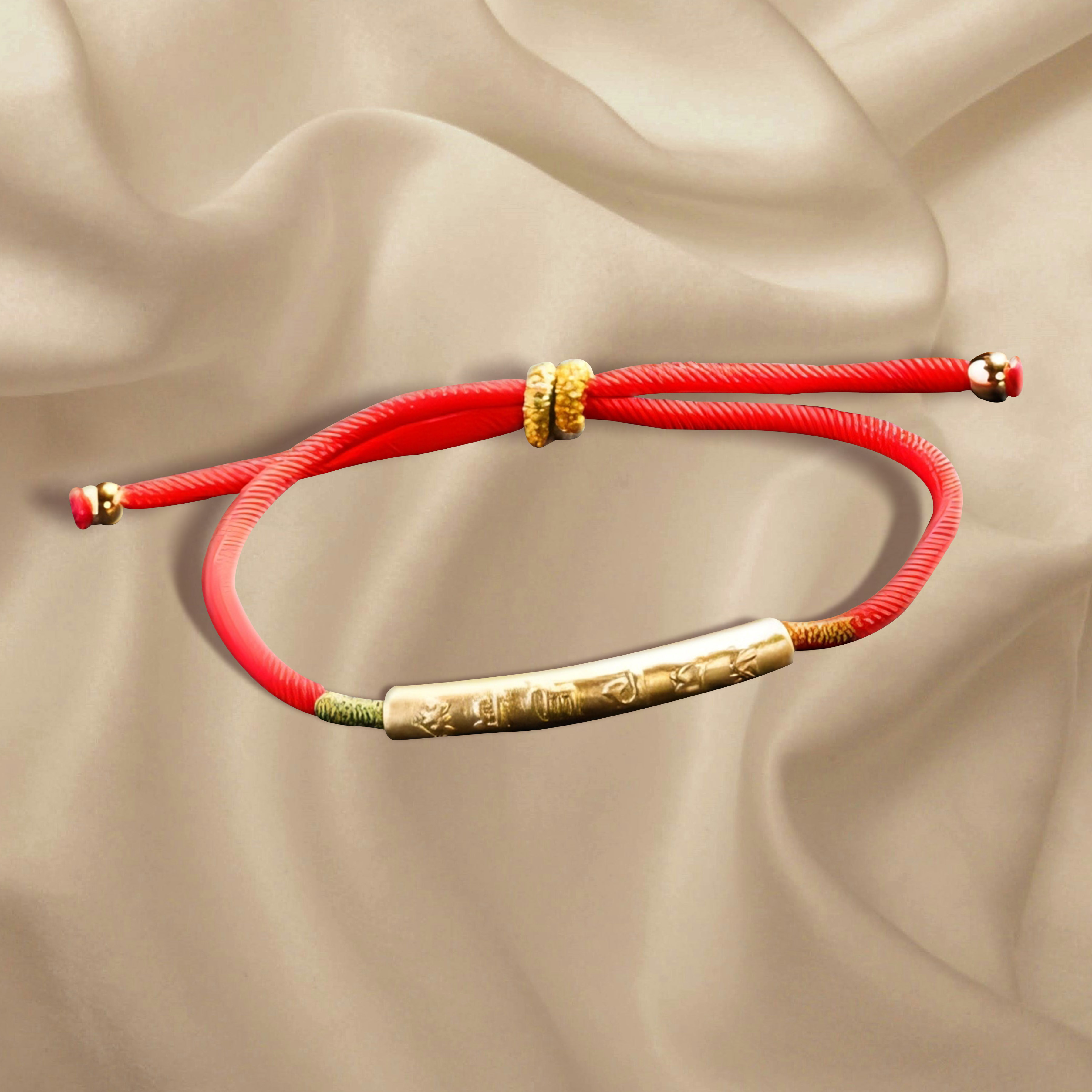 Lucklumen  Tibetan Bracelet Red String Bracelet Buddhist Lucky Charm At Attracts Wealth and Success 