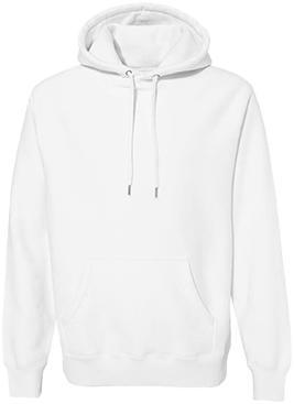 White Hoodie-OOLook123