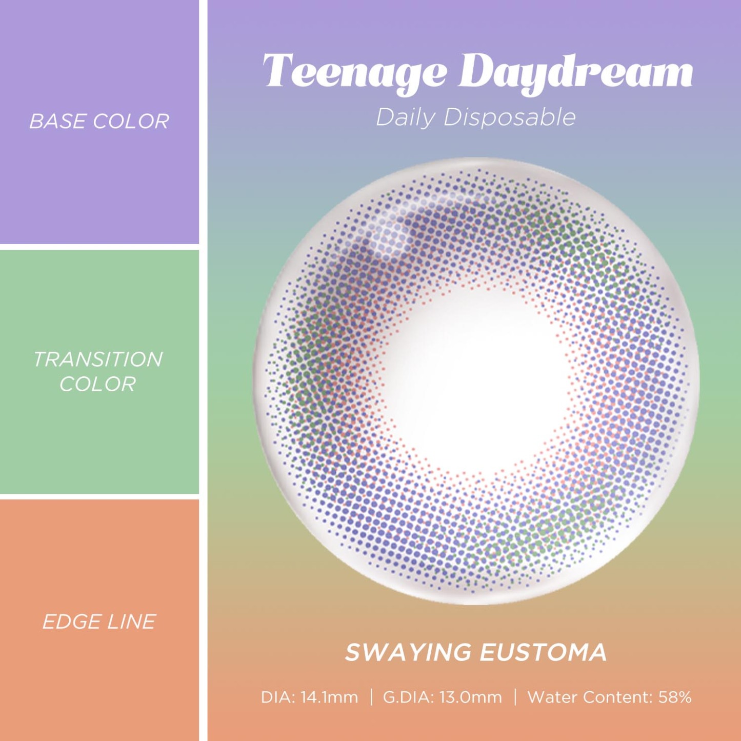 Swaying Eustoma (Eustoma Purple) | 1 Day, 10 pcs