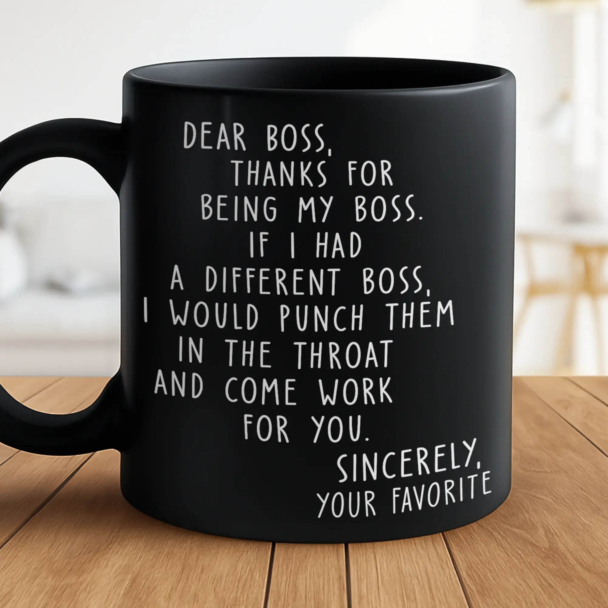 Funny Boss Appreciation Mug