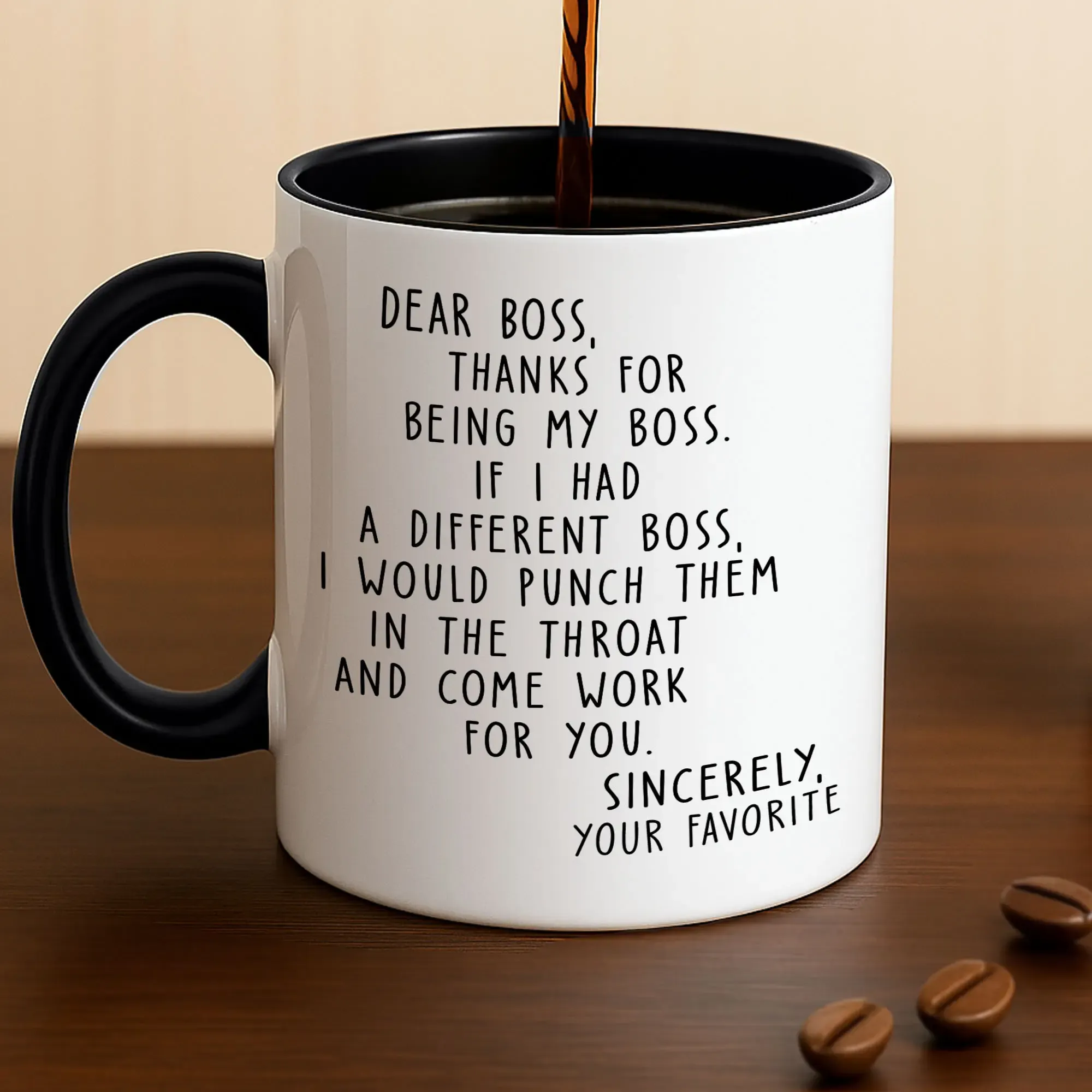 Funny Boss Appreciation Mug