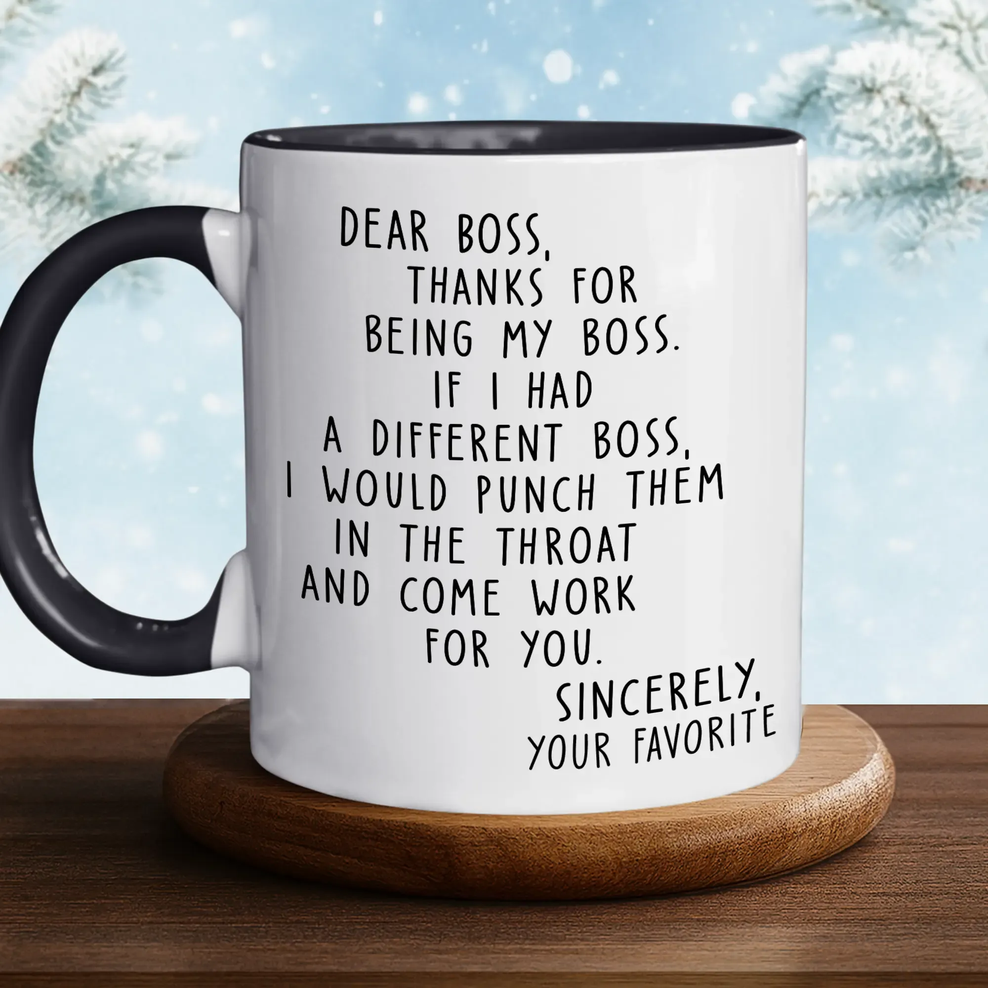 Funny Boss Appreciation Mug