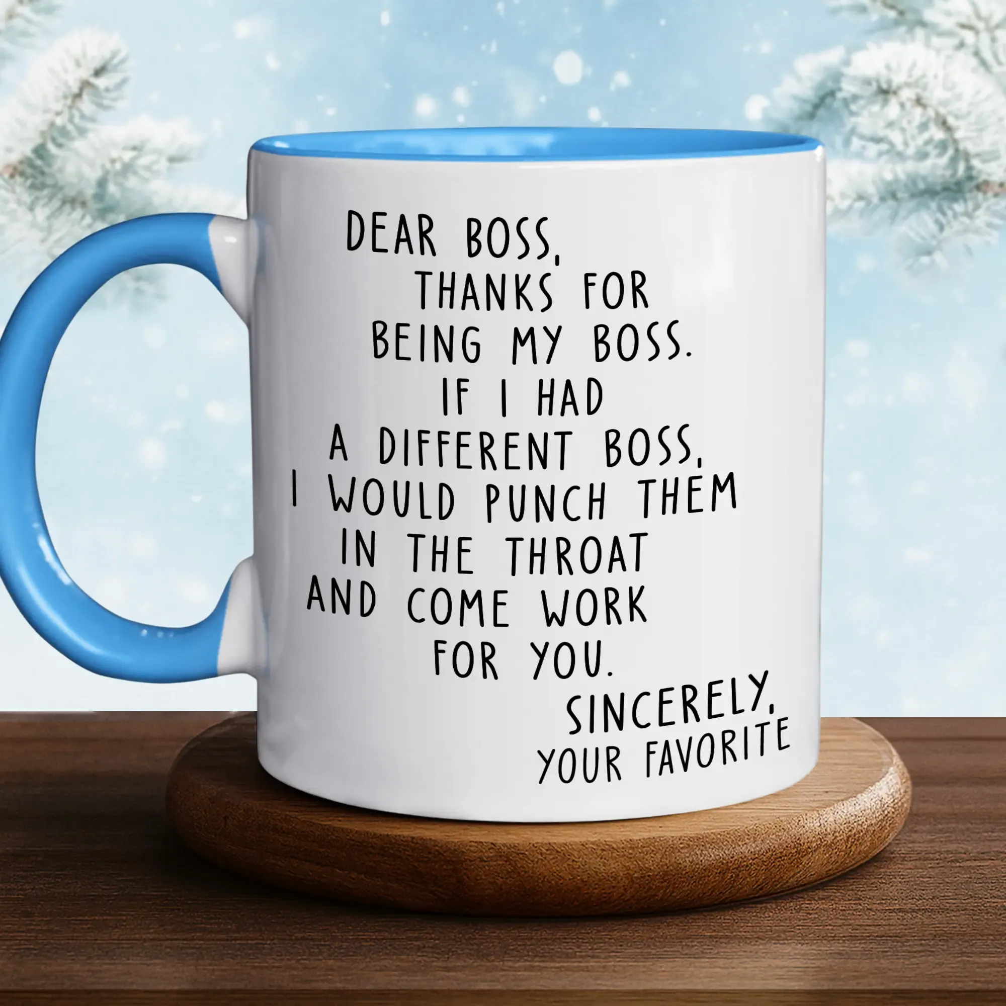 Funny Boss Appreciation Mug