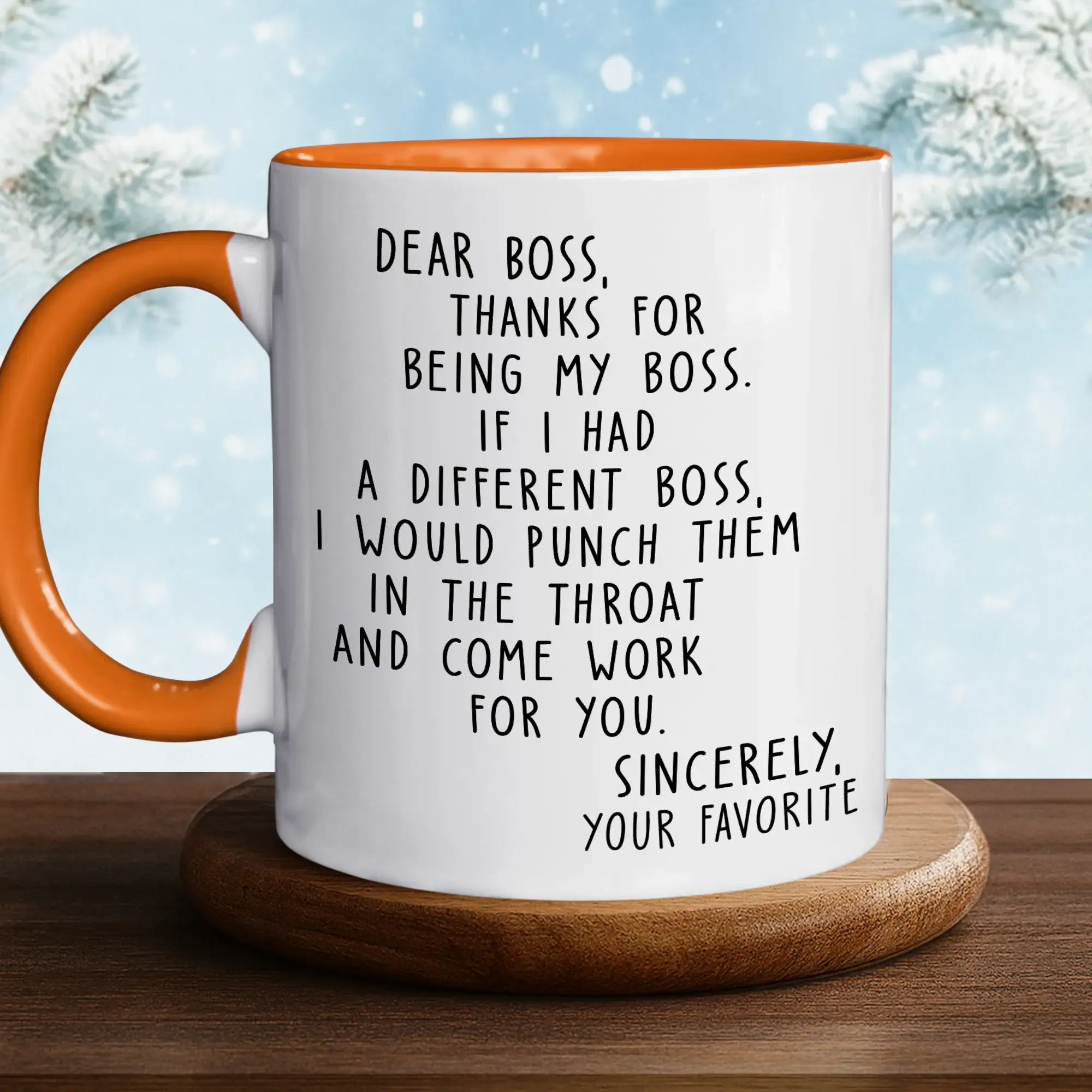 Funny Boss Appreciation Mug