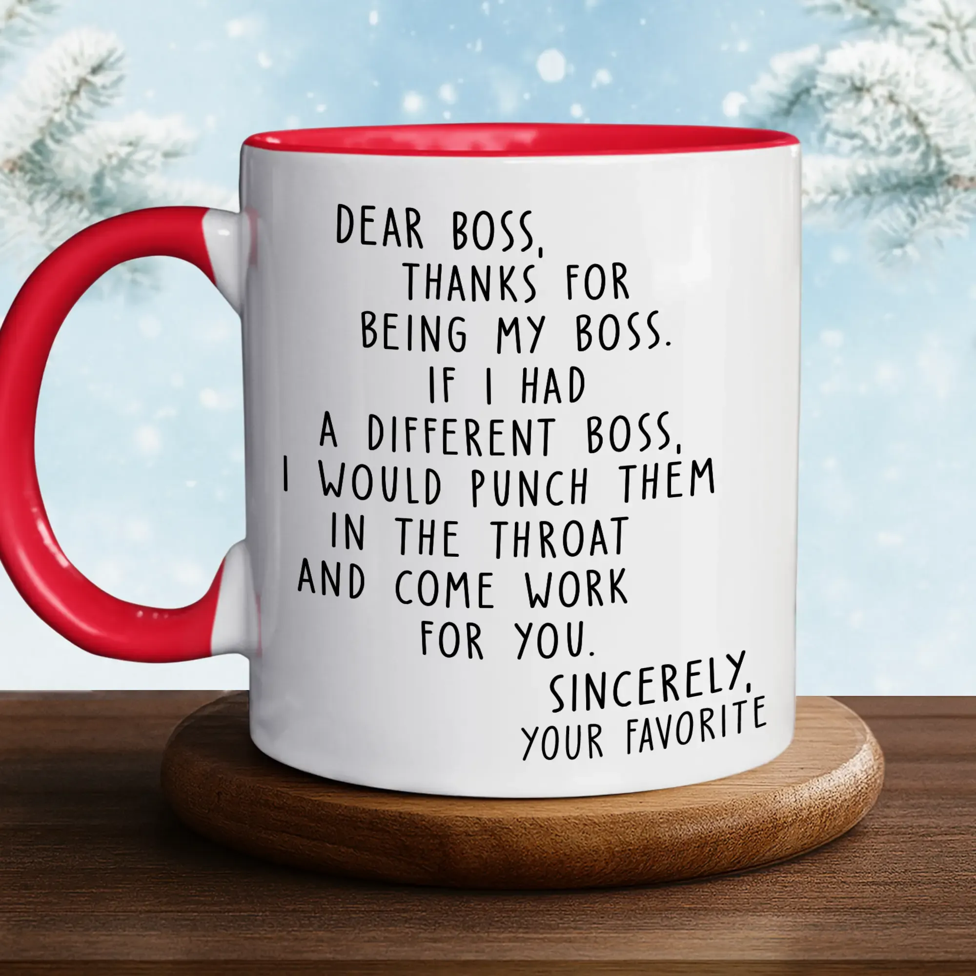 Funny Boss Appreciation Mug