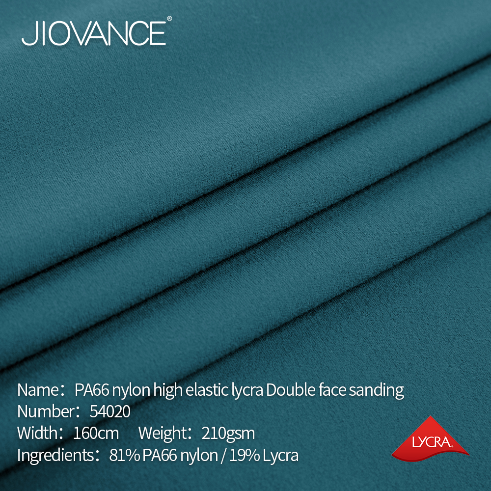 66Nylon 40D/Lycra 30D, 81% 66Nylon+19% Lycra, Two-sided Knitting DTY, SKU:54020