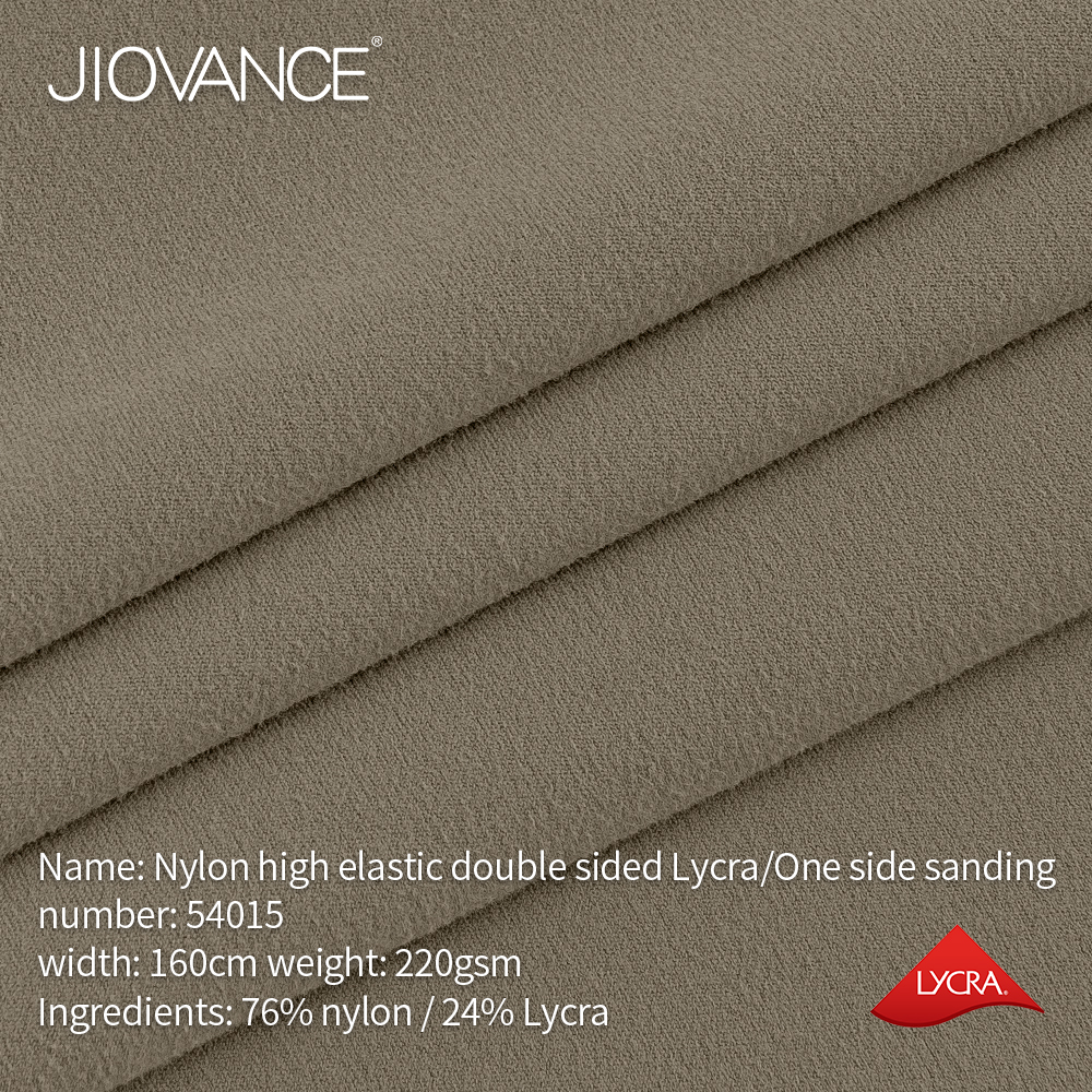 Nylon 40D/Lycra 40D, 76% Nylon+24% Lycra, One-sided Knitting DTY, SKU:54015