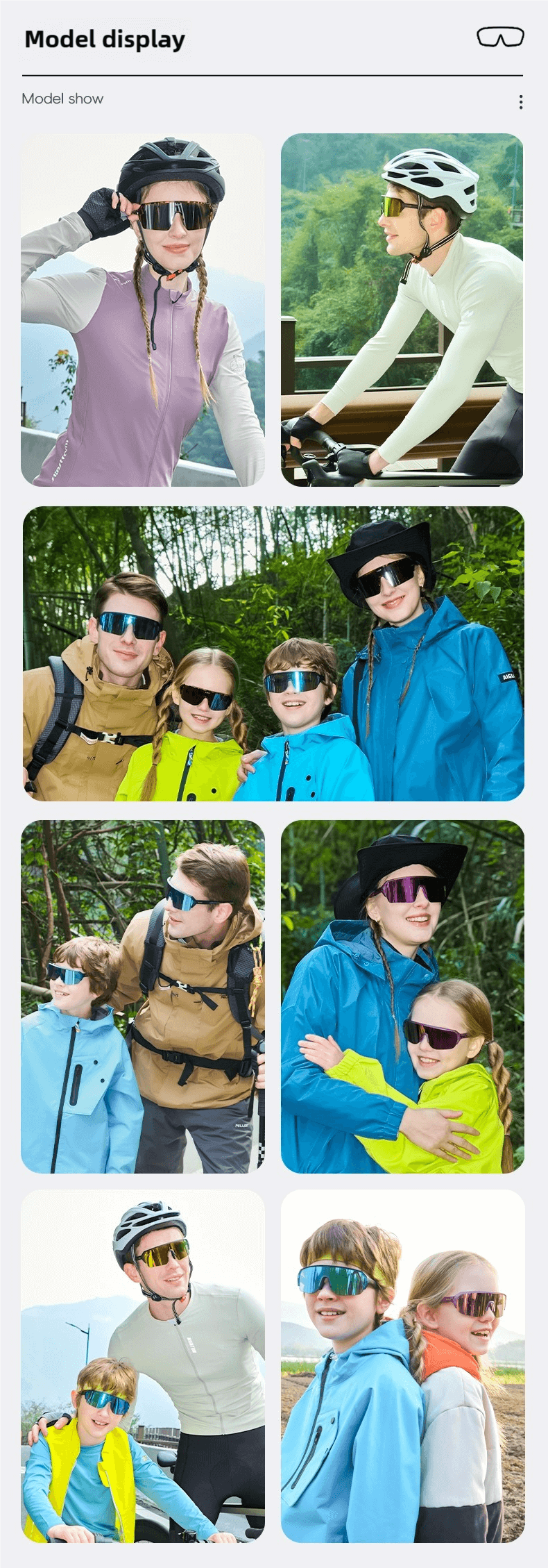 KiGO Runfinity Series Kids Sunglasses (Ages 3-6 Y)