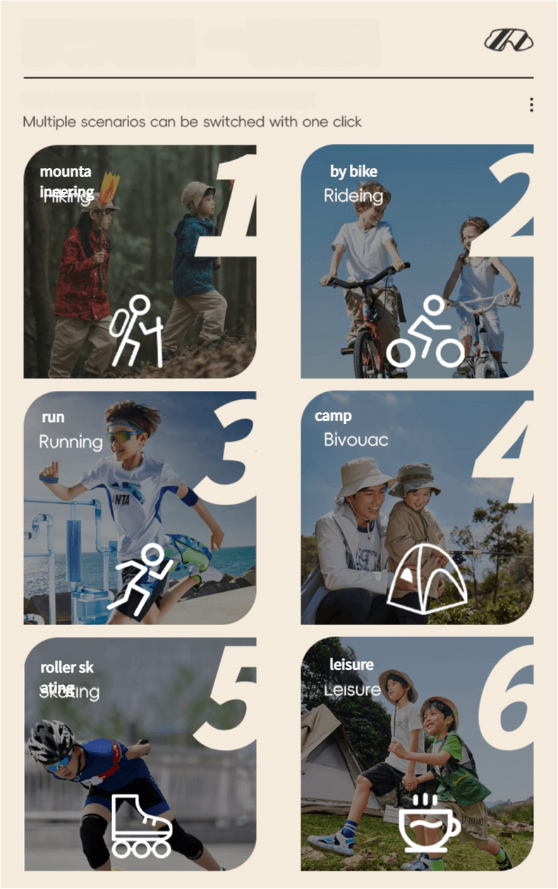 KiGO Joyful Dynamic Series Kids Sunglasses (Ages 6-12 Y)