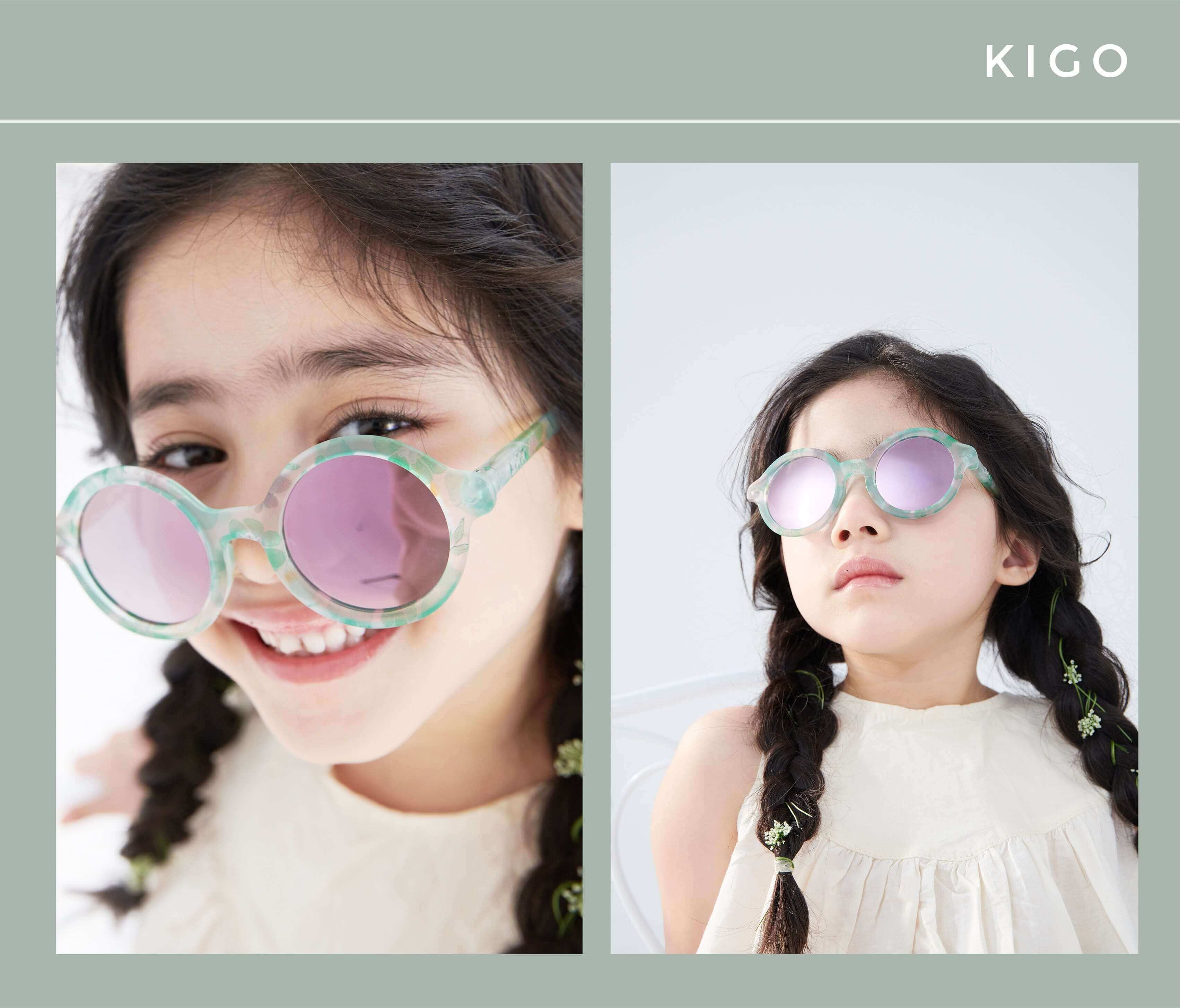 {"default":"KiGO Bobby Style Kids Sunglasses "}