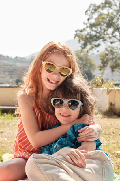 KiGO Vintage Cat Eye sunglasses (Ages 6-12Y)