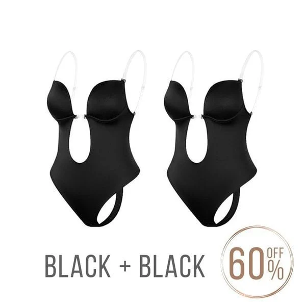 Buy 2 Save 60% OFF - Backless Body Shaper Bra Sexy Womenswear Underwear Lady Women Comfort Compression Hip Basic Shapewear Lingerie Minimalist