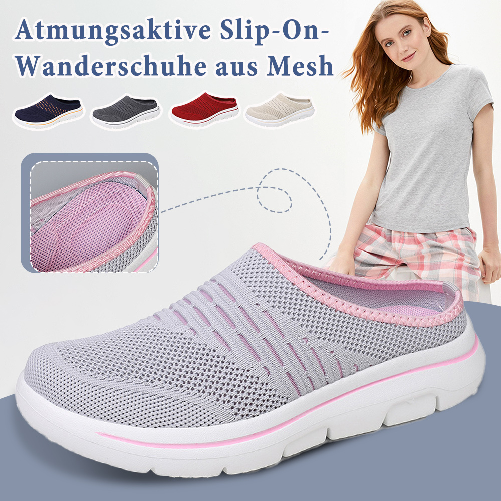 AlvodeNeue atmungsaktive und leichte Mesh-Hausschuhe für Damen und Herren