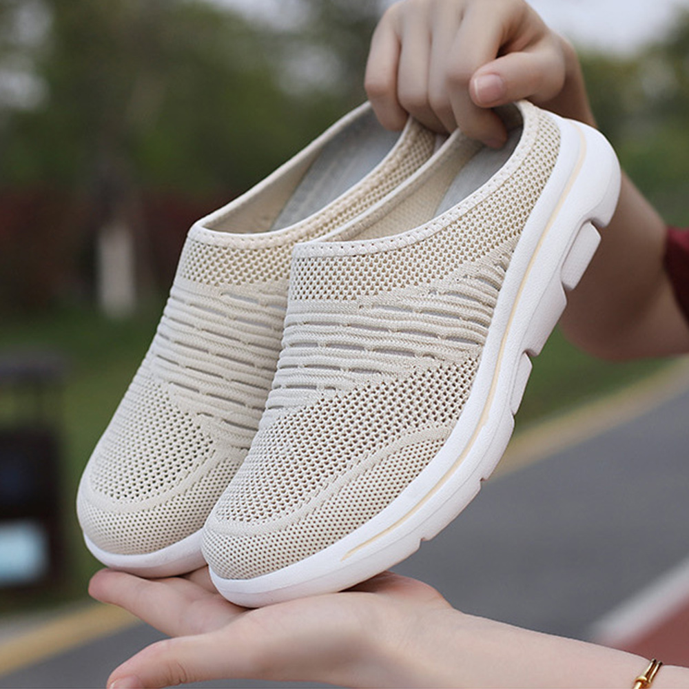 AlvodeNeue atmungsaktive und leichte Mesh-Hausschuhe für Damen und Herren