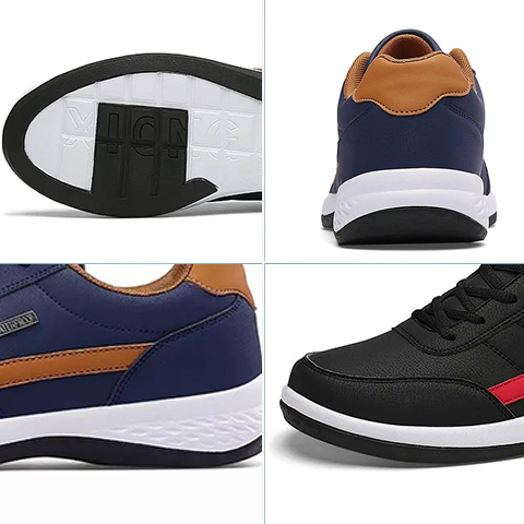 [60% off last day - ends soon] 🔥 Ergonomic Walking Shoes 👞 Hand-sewn, breathable + waterproof ✅ Arch support, comfortable walking