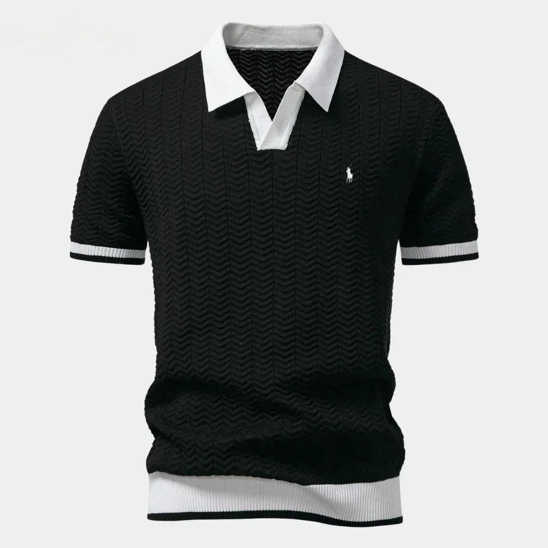 Polo a contrasto R Elite