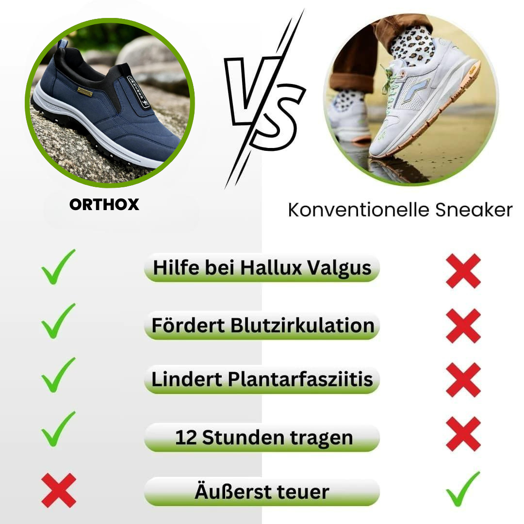 OrthoX Max - ergonomische schmerzlindernde Komfortschuhe - Unisex