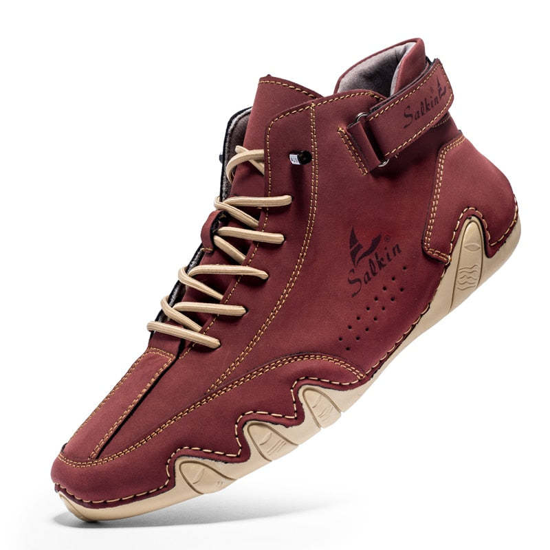 Ultra-bequeme und rutschfeste Barfußschuhe aus Echtleder (Unisex)