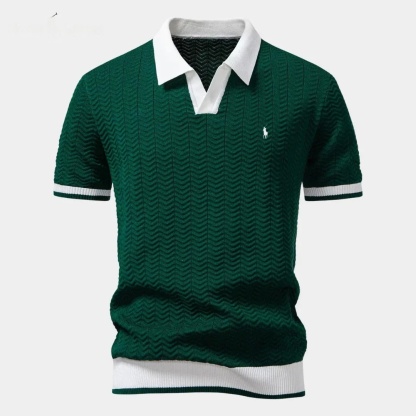 Polo a contrasto R Elite