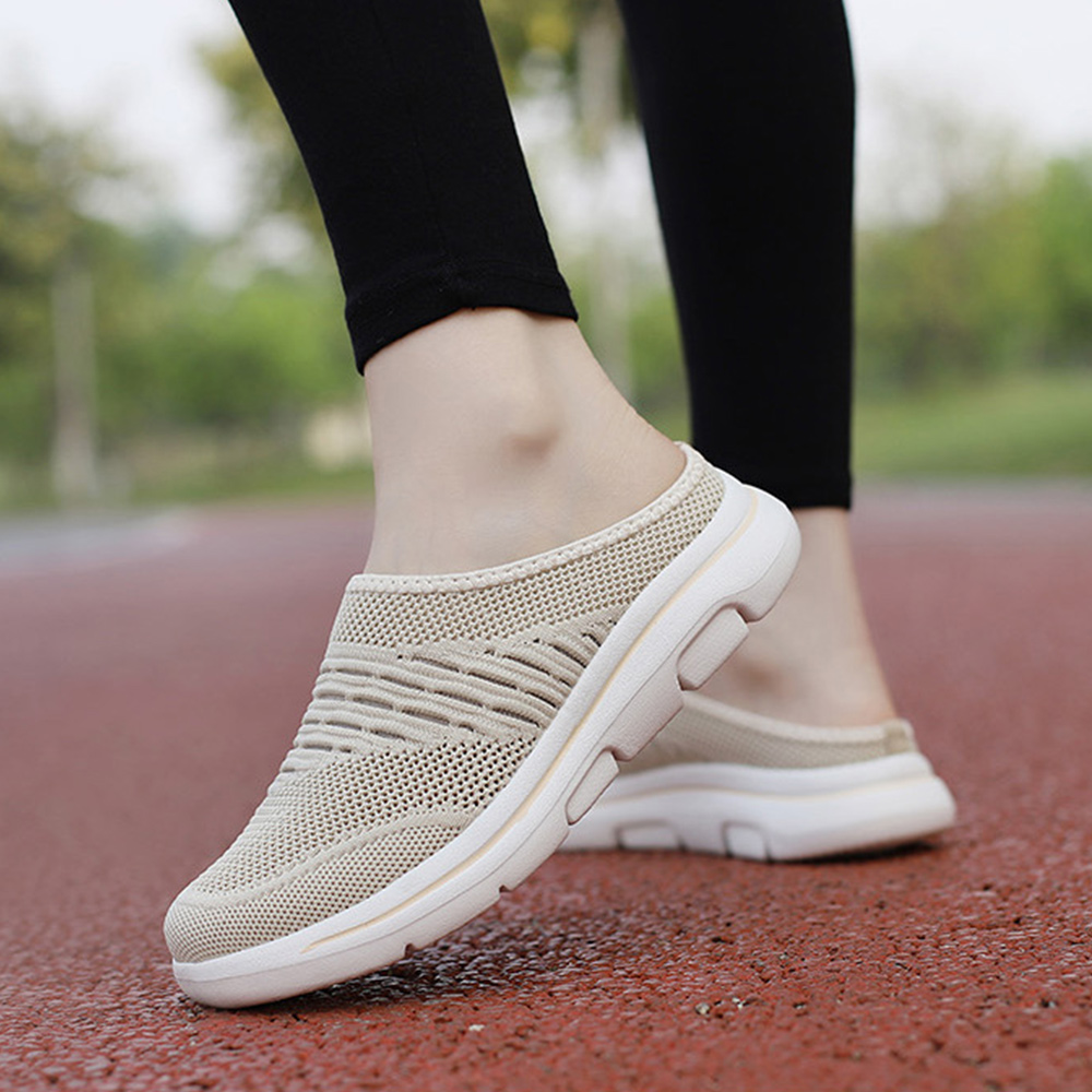 AlvodeNeue atmungsaktive und leichte Mesh-Hausschuhe für Damen und Herren