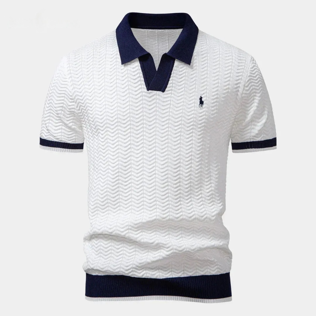 Polo a contrasto R Elite