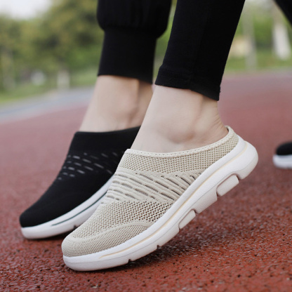 AlvodeNeue atmungsaktive und leichte Mesh-Hausschuhe für Damen und Herren