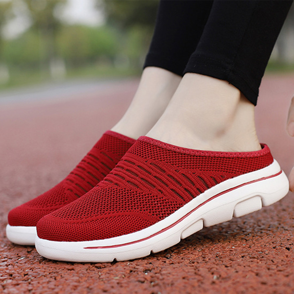 AlvodeNeue atmungsaktive und leichte Mesh-Hausschuhe für Damen und Herren