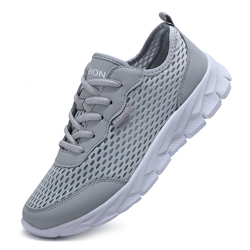 MEN’S LIGHTWEIGHT BREATHABLE DOUBLE-LAYER MESH CASUAL SPORTS SHOES