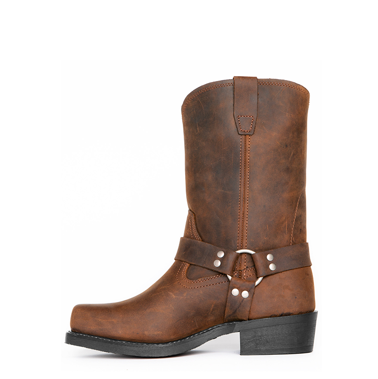 MEN'S BUCKLE CAVED WORK BOOTS