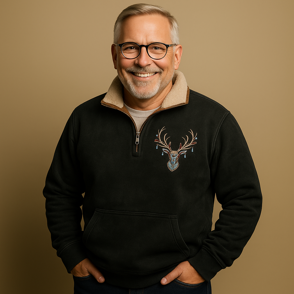 Melia & Co - Quarter-Zip Sweater