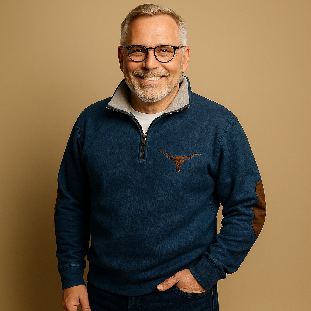 Melia & Co - Quarter-Zip Sweater