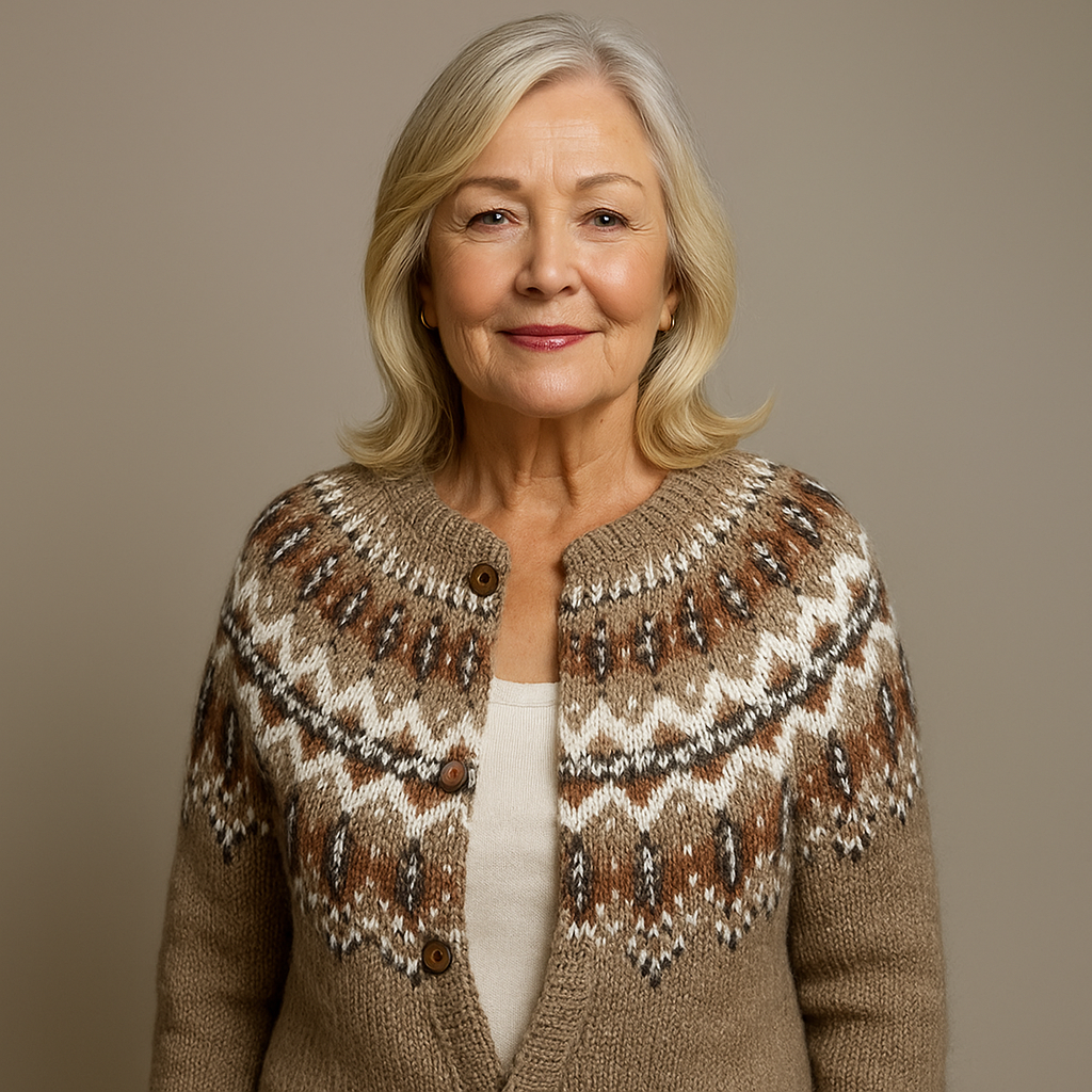 Melia & Co. - Classic Icelandic Wool Vintage Cardigan