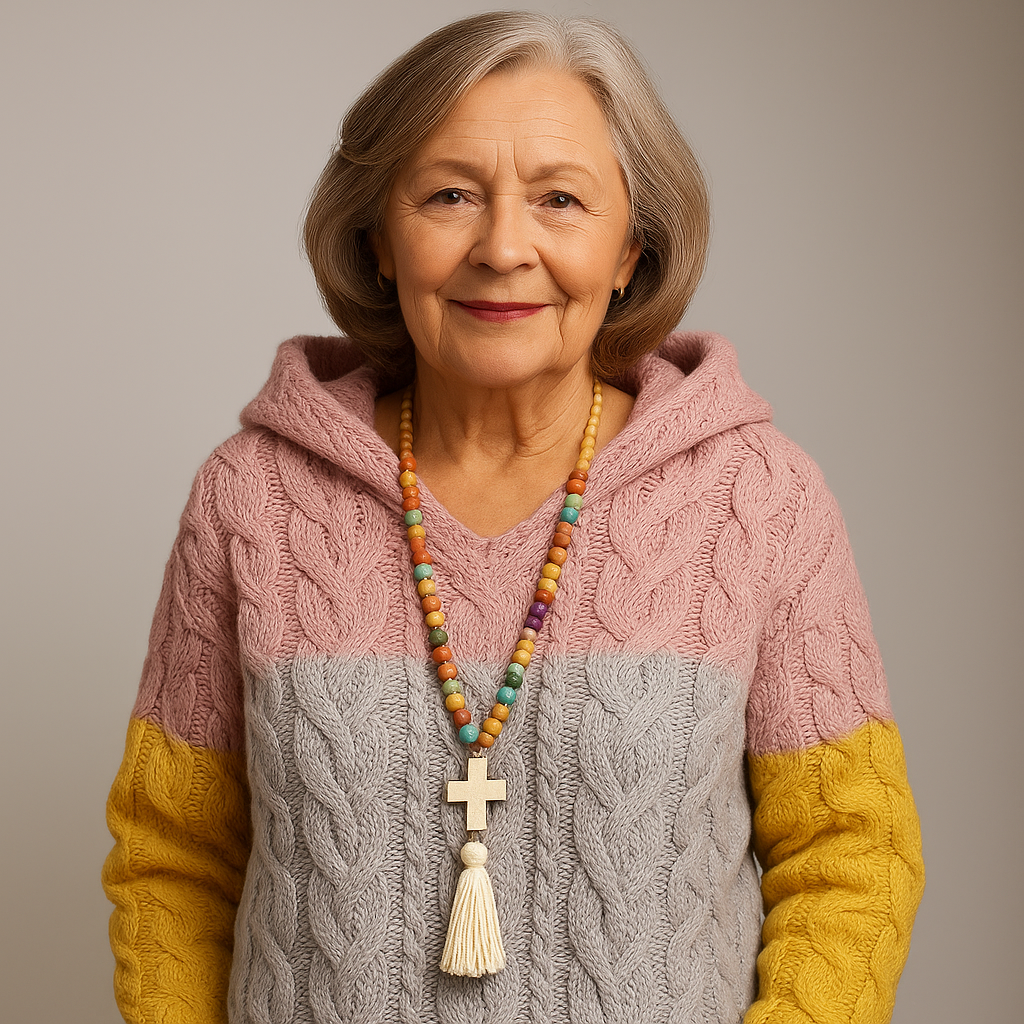 Melia & Co – Cozy and Stylish Knit Hoodie