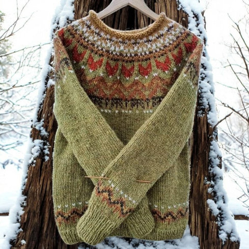 The Forest Ember Sweater